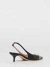 leather bepointy slingback
