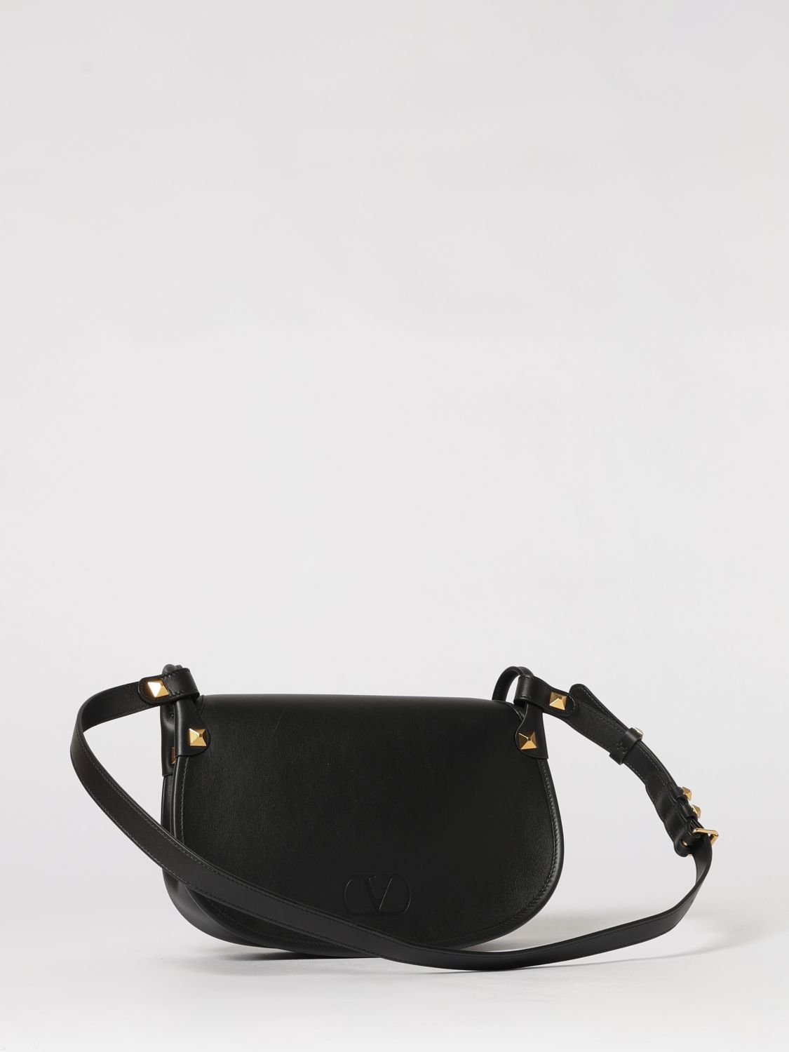 rockstud flaneuse leather bag