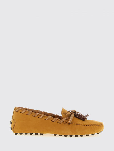 suede loafers with tassels