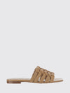 woven nappa mules