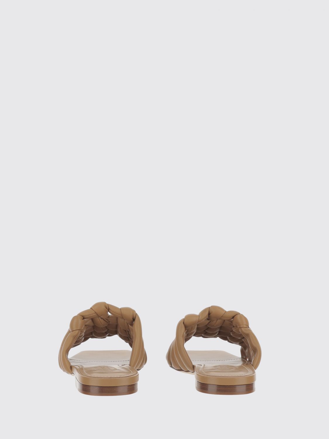 woven nappa mules