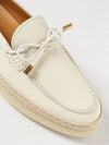 leather loafers