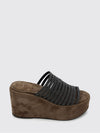 woman's heeled sandal