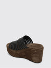 woman's heeled sandal