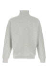 american script cotton blend sweatshirt