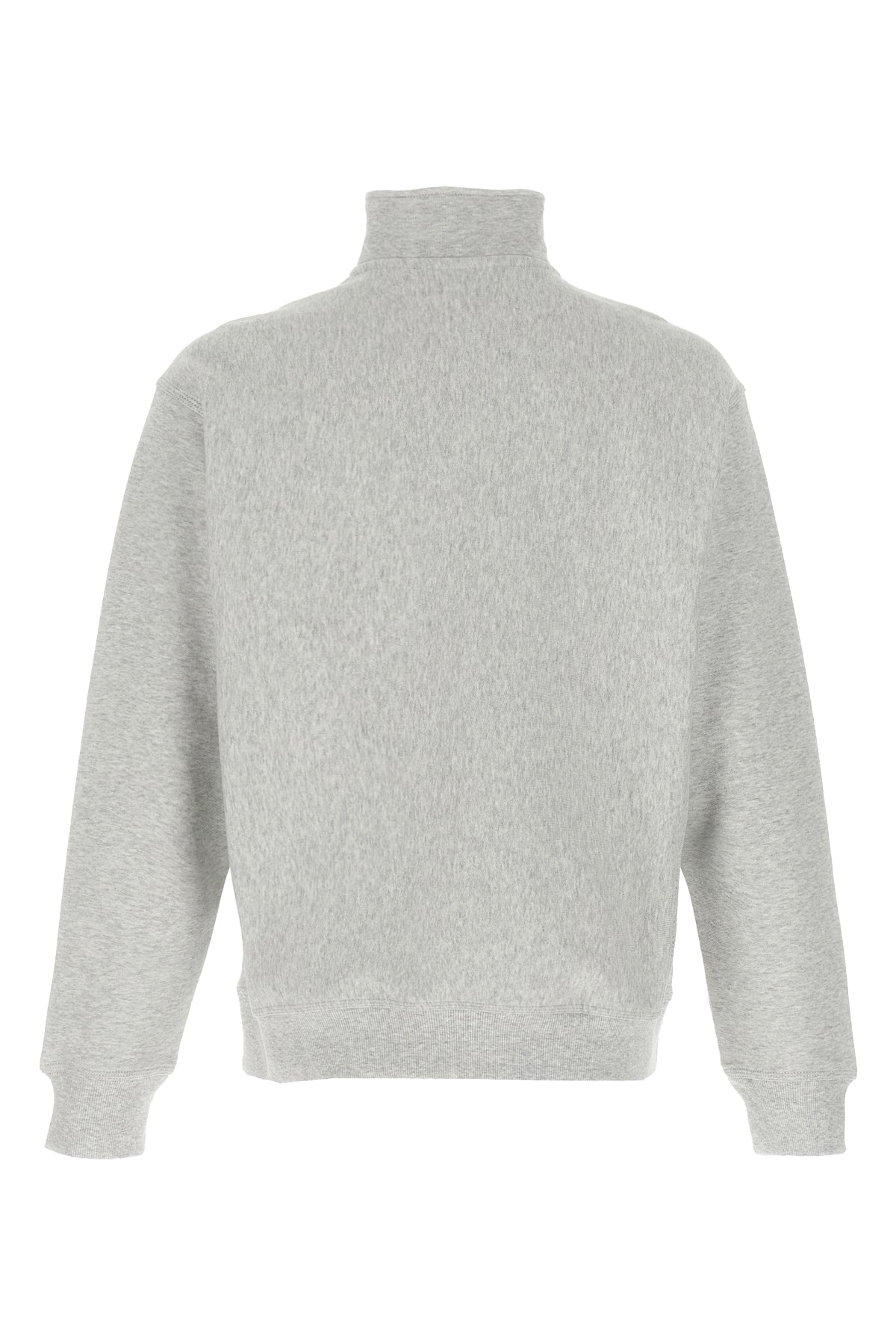 american script cotton blend sweatshirt