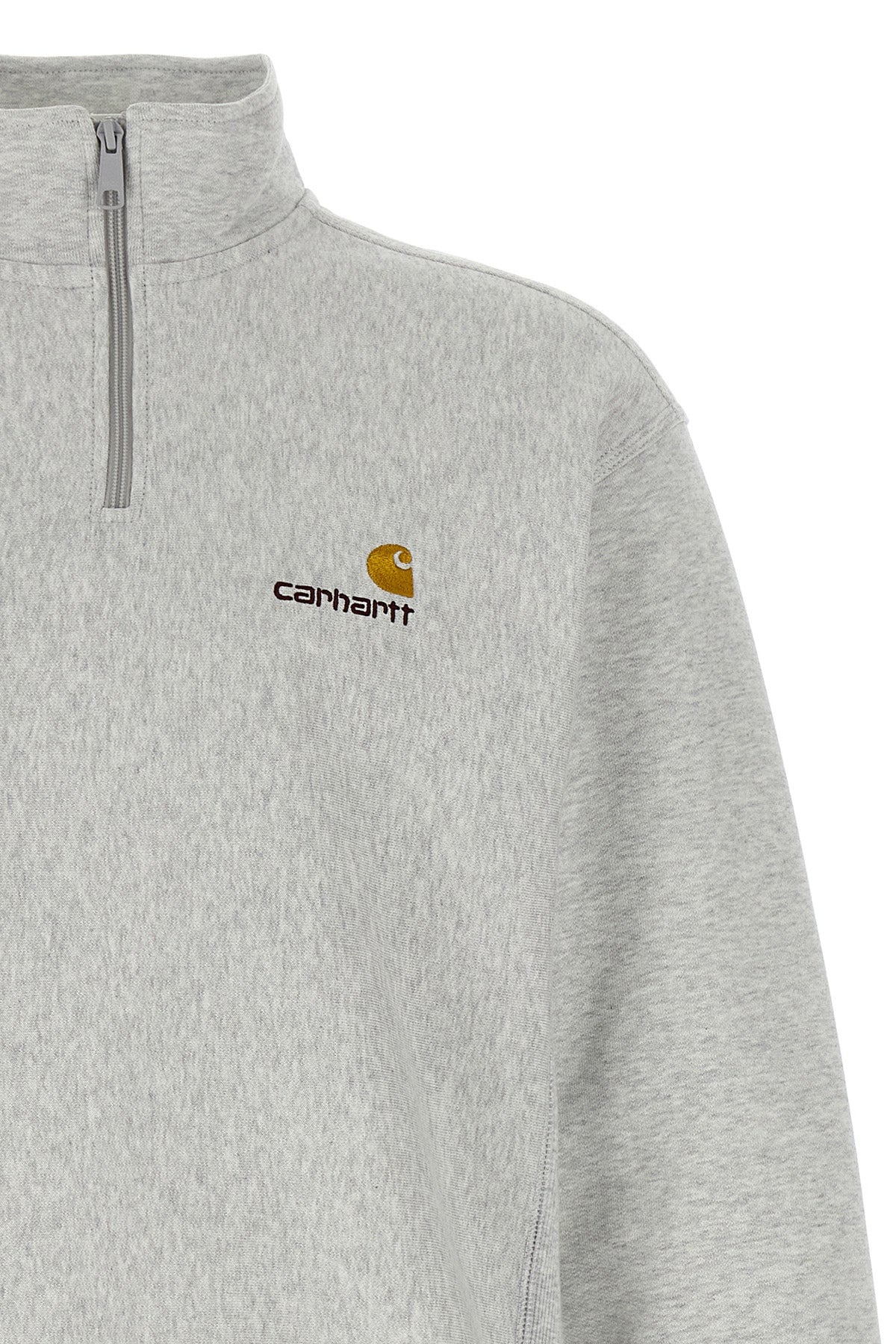 american script cotton blend sweatshirt