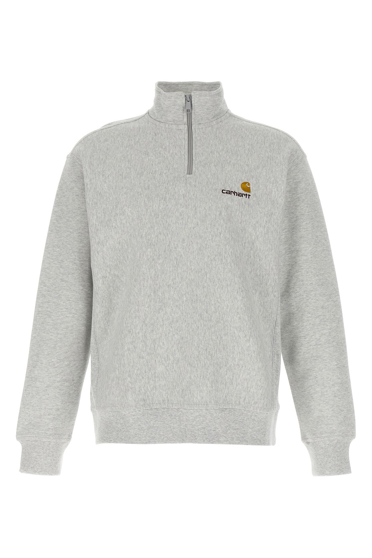 american script cotton blend sweatshirt