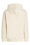 american script cotton blend hoodie