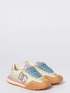 dg athletic sneakers in suede and nylon with rhinestones