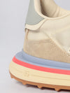 dg athletic sneakers in suede and nylon with rhinestones