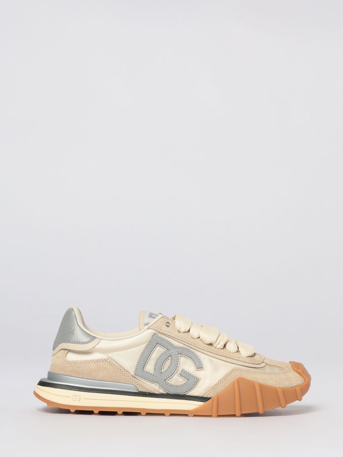 dg athletic sneakers in suede and nylon