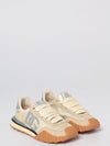 dg athletic sneakers in suede and nylon
