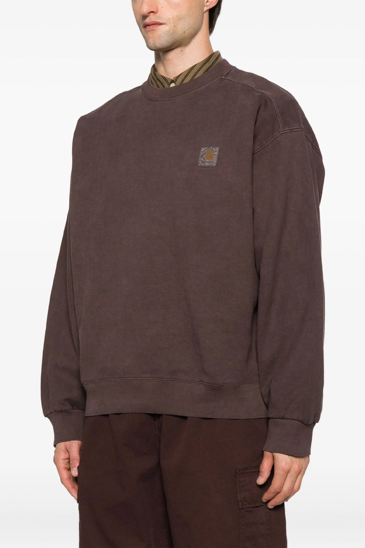 vista slightly washed cotton sweatshirt
