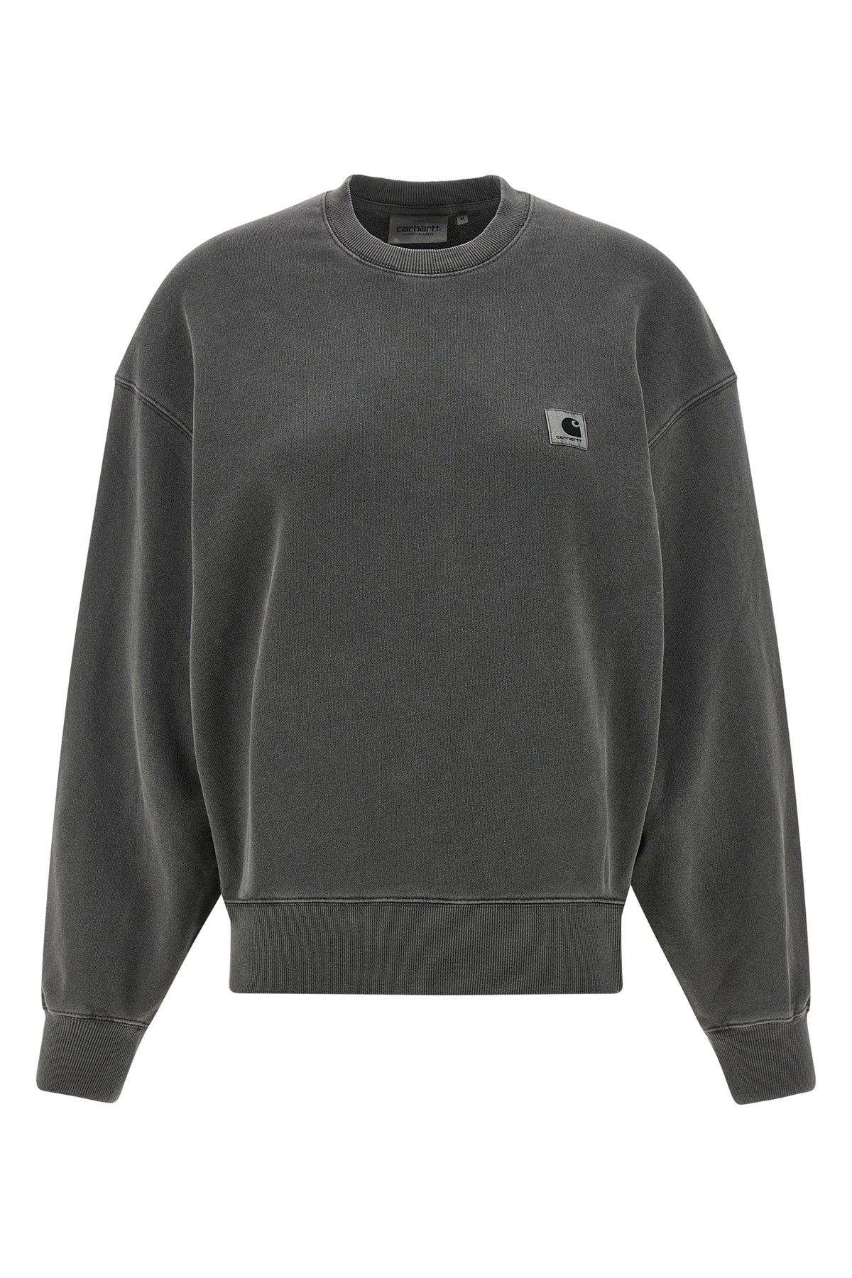 nelson sweatshirt in heavy garment-dyed loopback cotton jersey