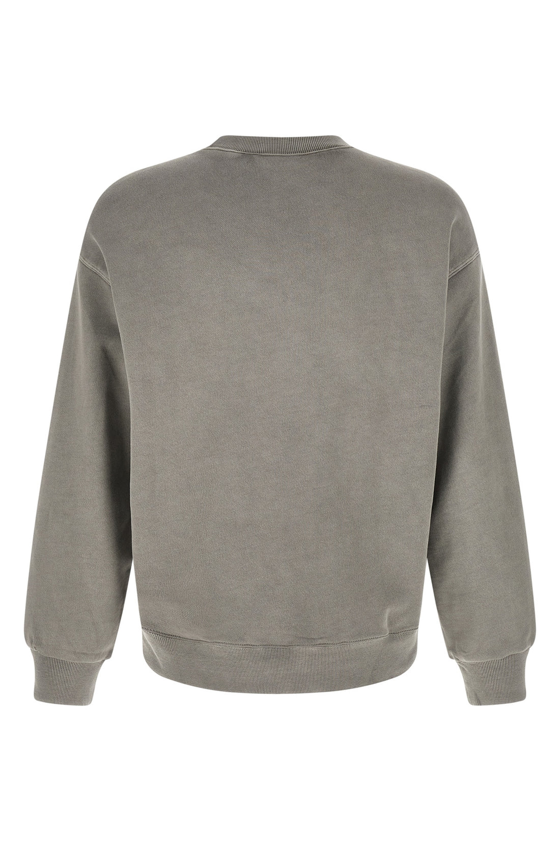 CARHARTT WIP L nelson sweatshirt in heavy unbrushed cotton jersey dyed a délavé effect garmen