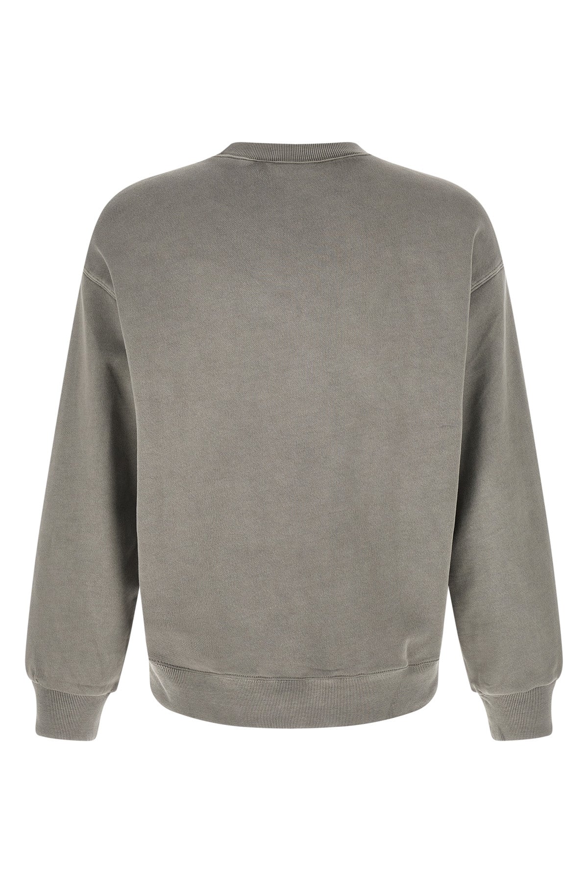 nelson sweatshirt in heavy unbrushed cotton jersey dyed a délavé effect garmen