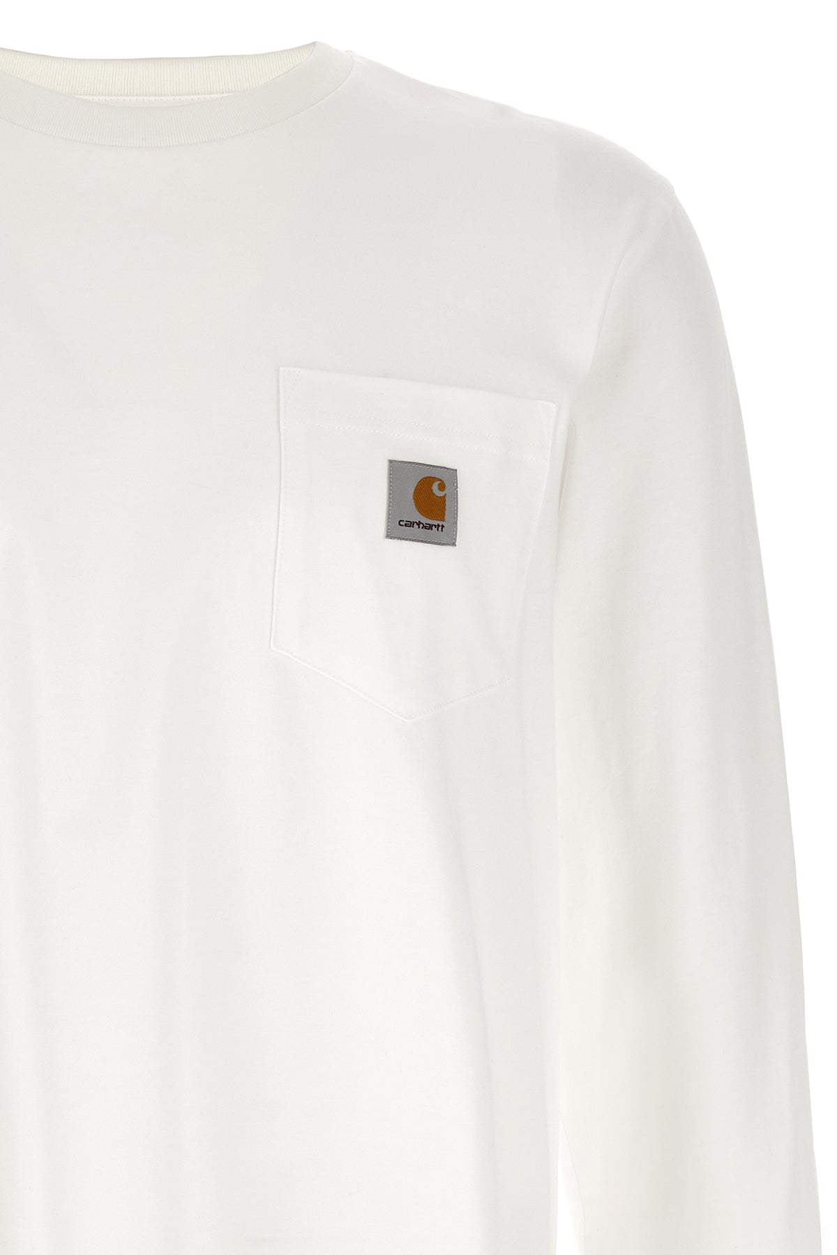 l/s pocket cotton t-shirt