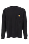 l/s pocket cotton t-shirt