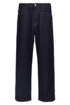 landon used-effect cotton denim jeans