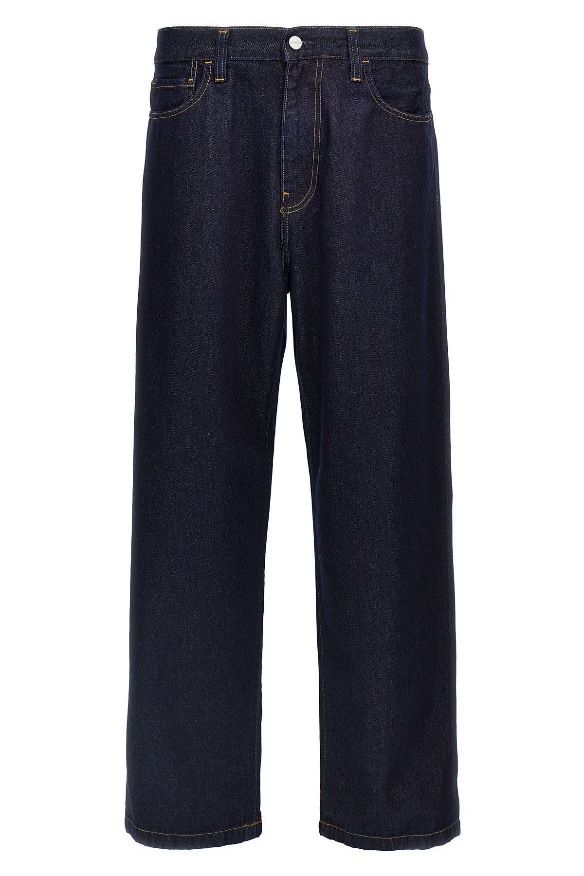 landon used-effect cotton denim jeans