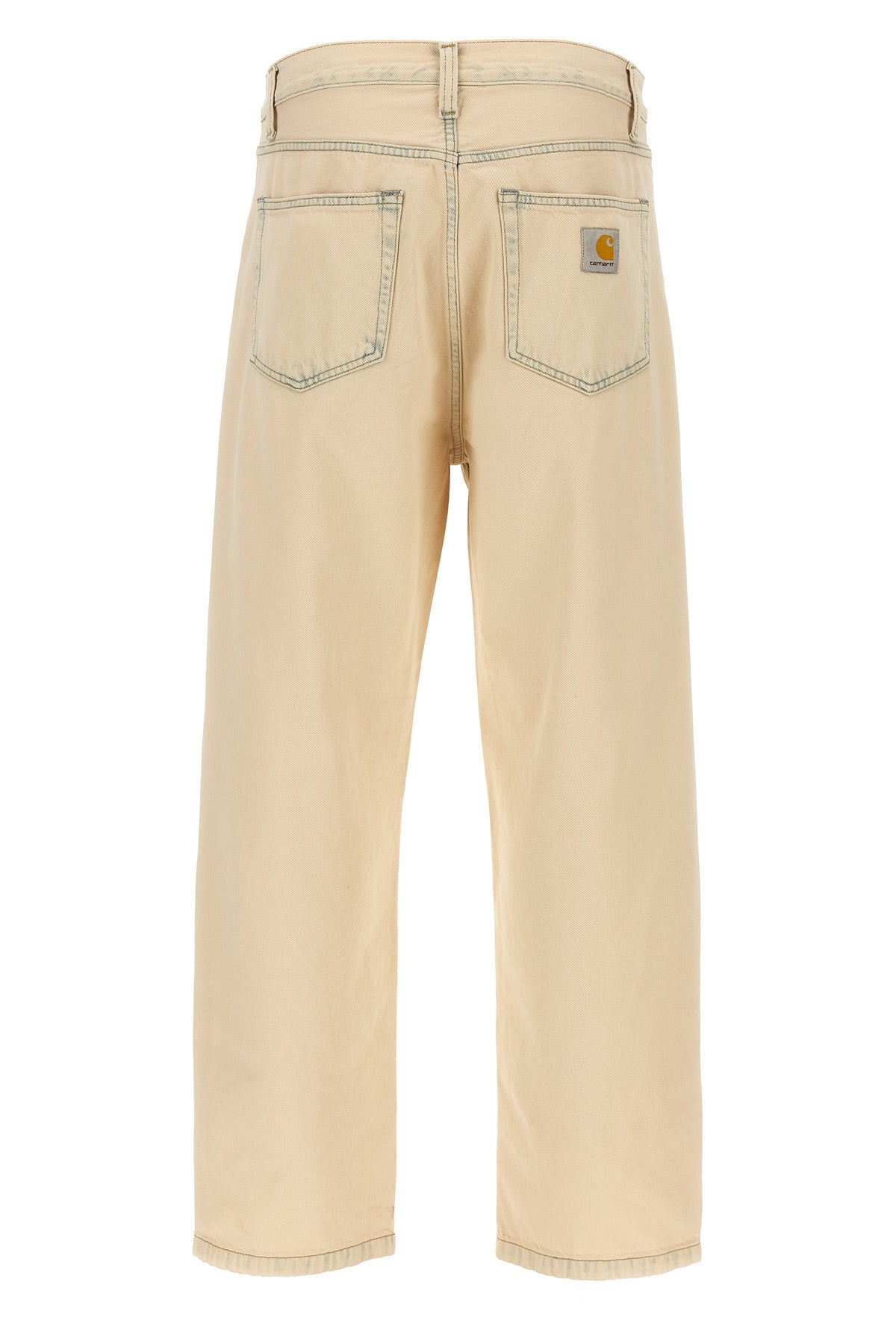 robertson landon garment-dyed cotton denim jeans