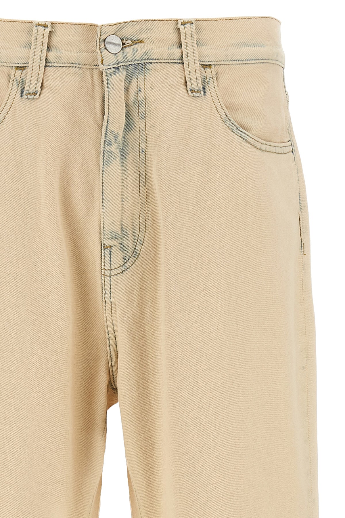 robertson landon garment-dyed cotton denim jeans