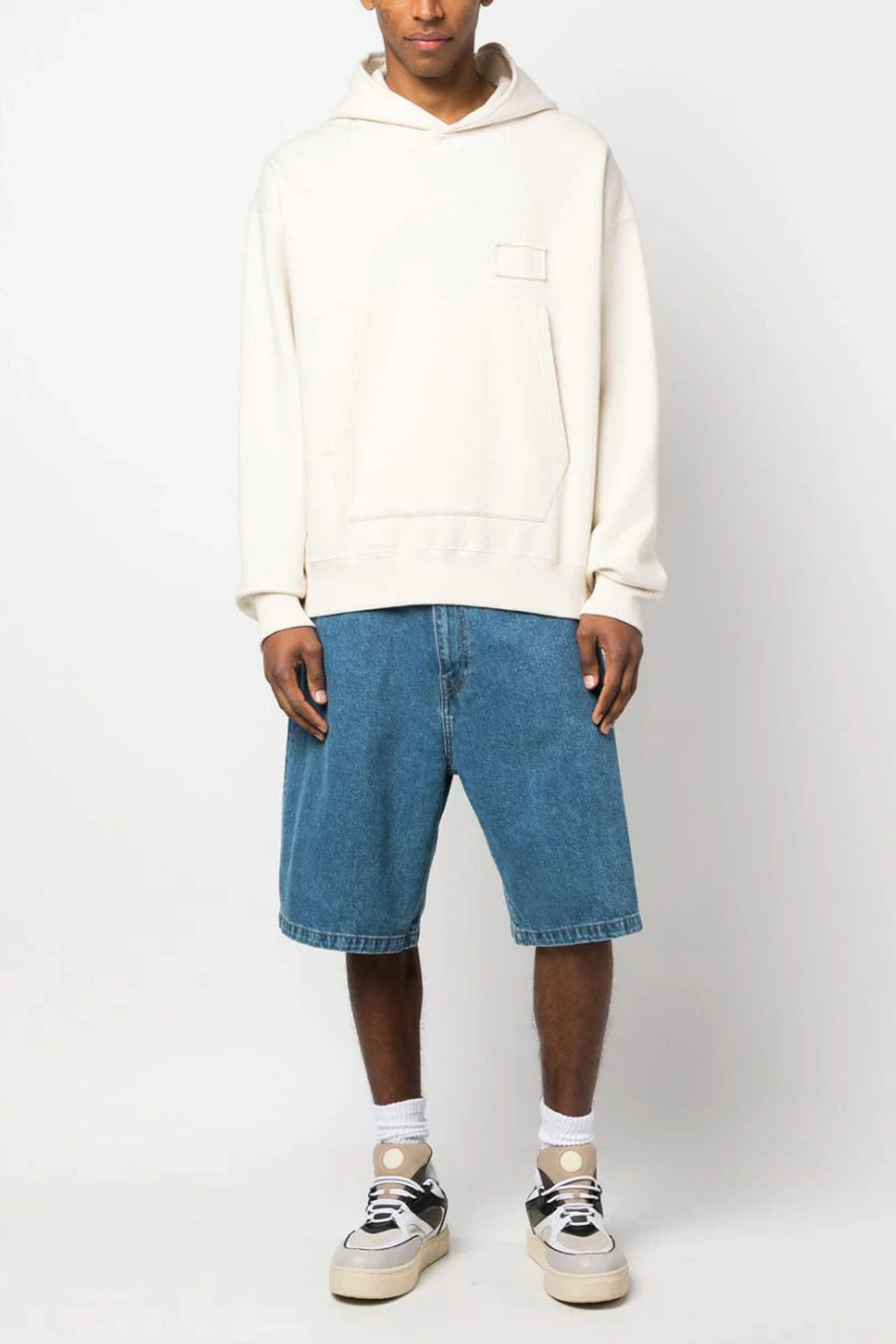 CARHARTT WIP 29 landon cotton denim bermuda shorts