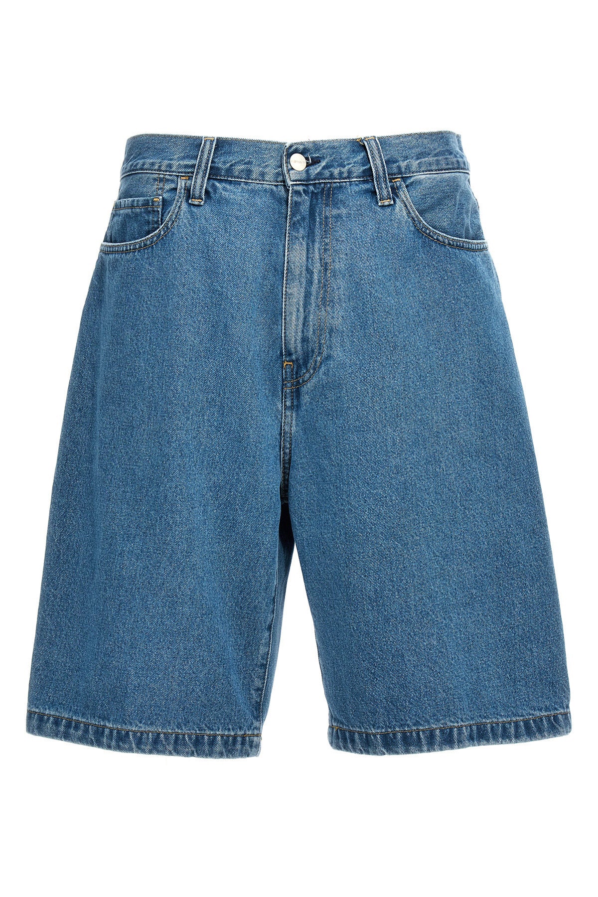 landon cotton denim bermuda shorts