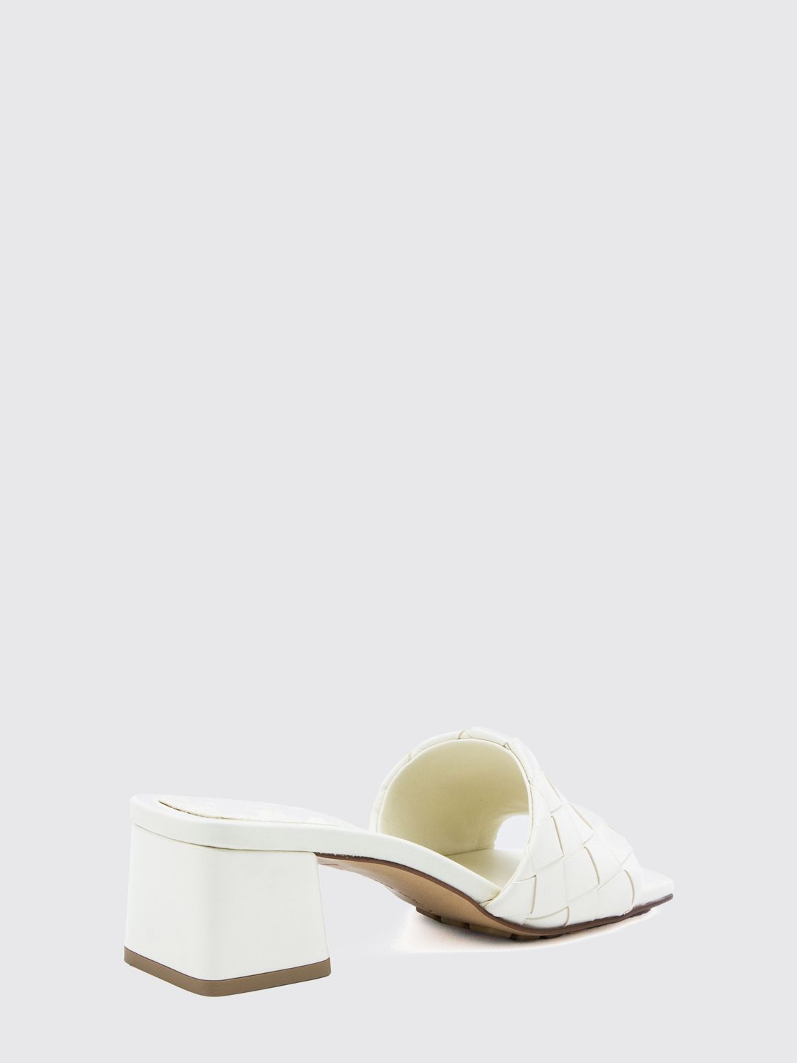 parco woven leather mules