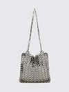 1969 knitted brass bag
