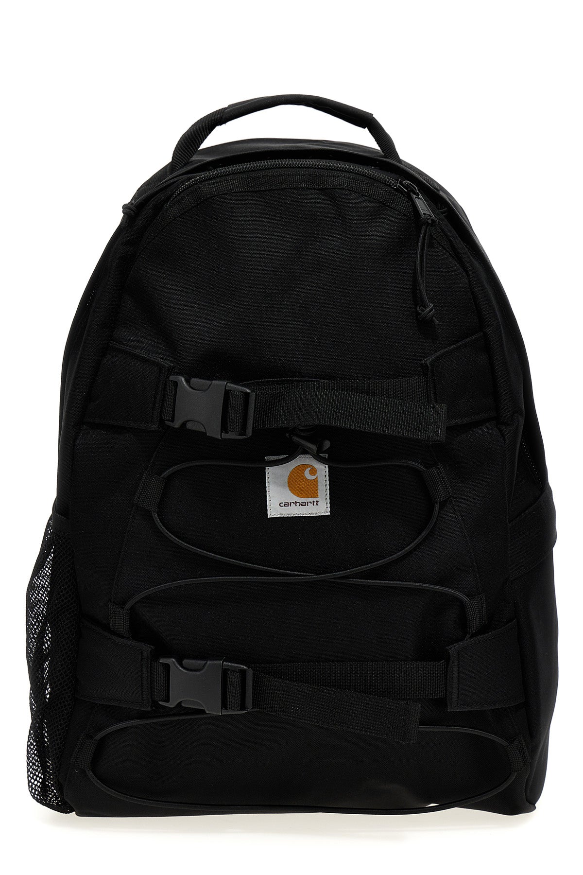 unlined waterproof polyester blend canvas kickflip backpack