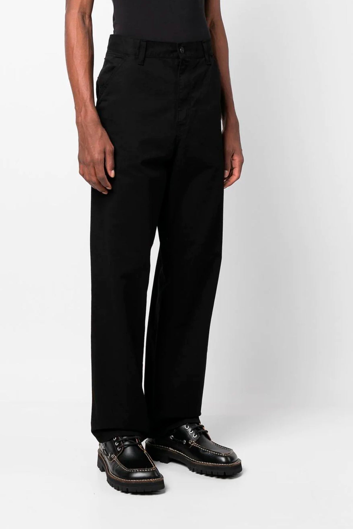 single knee cotton pants