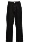 single knee cotton pants