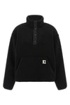 elliot sweatshirt in heavy teddy-effect polyester fleece