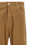 coventry landon eight-ribbed velvet pants