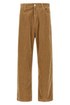 coventry landon eight-ribbed velvet pants