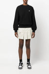 casey sweatshirt in heavy brushed cotton jersey