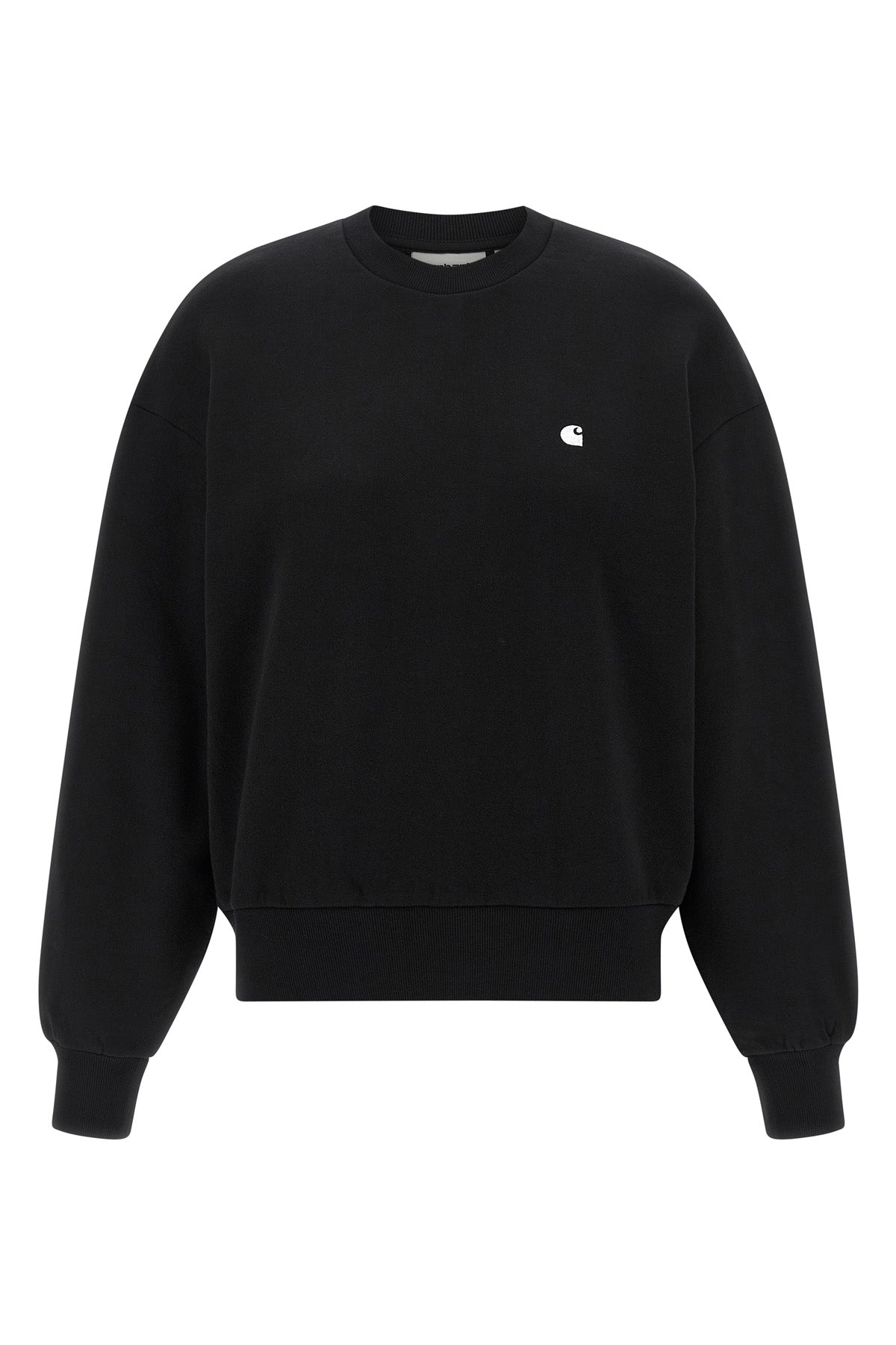 casey sweatshirt in heavy brushed cotton jersey
