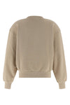 casey sweatshirt in heavy brushed cotton jersey