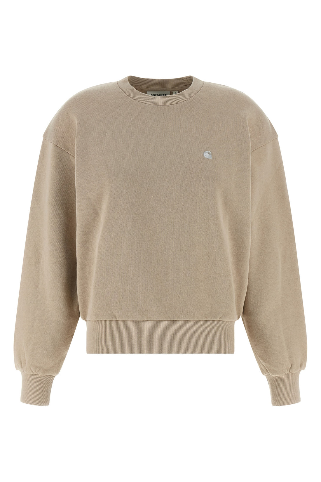 CARHARTT WIP L casey sweatshirt in heavy brushed cotton jersey