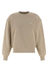 casey sweatshirt in heavy brushed cotton jersey