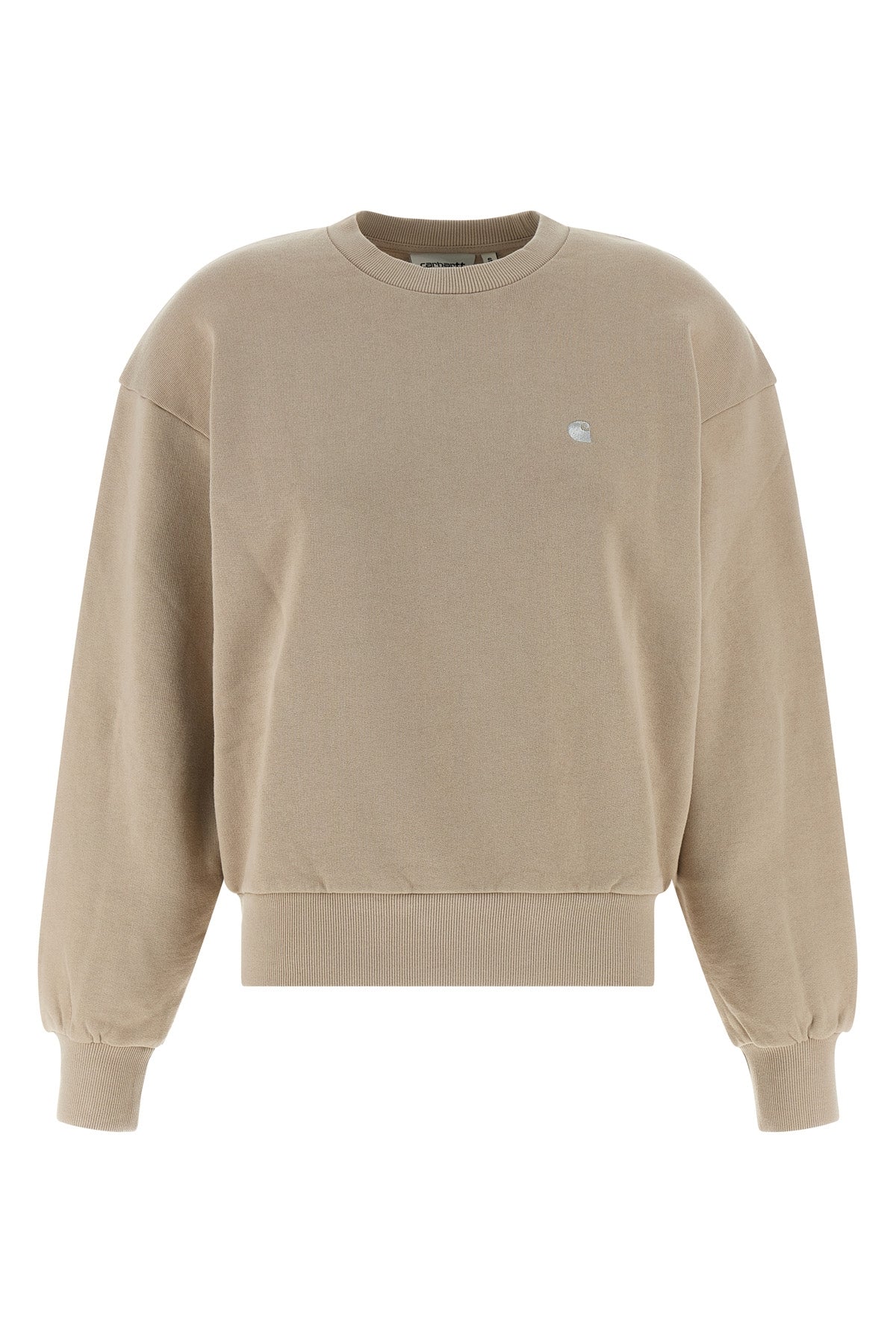 casey sweatshirt in heavy brushed cotton jersey