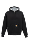 car-lux cotton blend hooded jacket