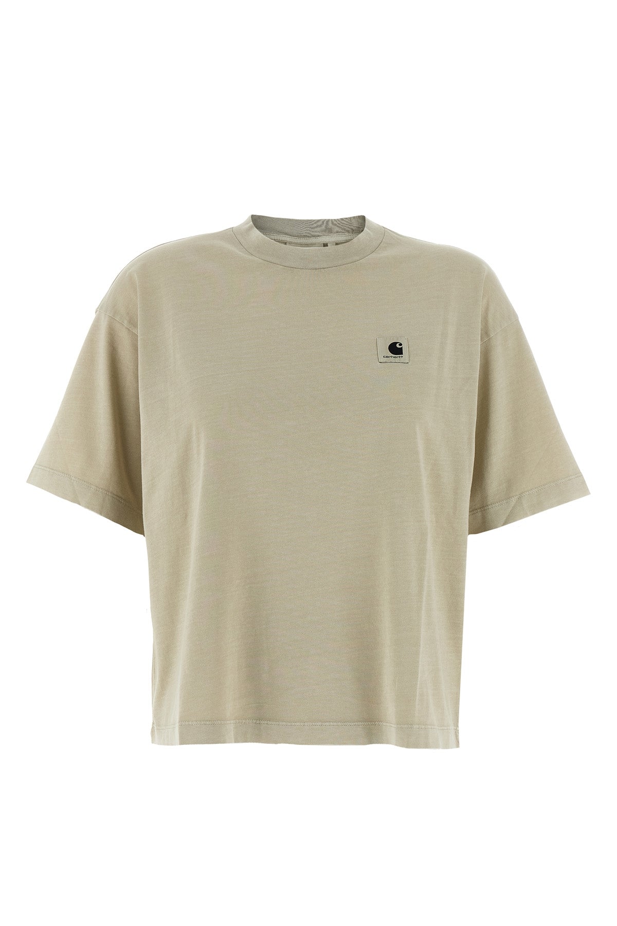 nelson t-shirt in lightweight used-effect garment-dyed cotton jersey