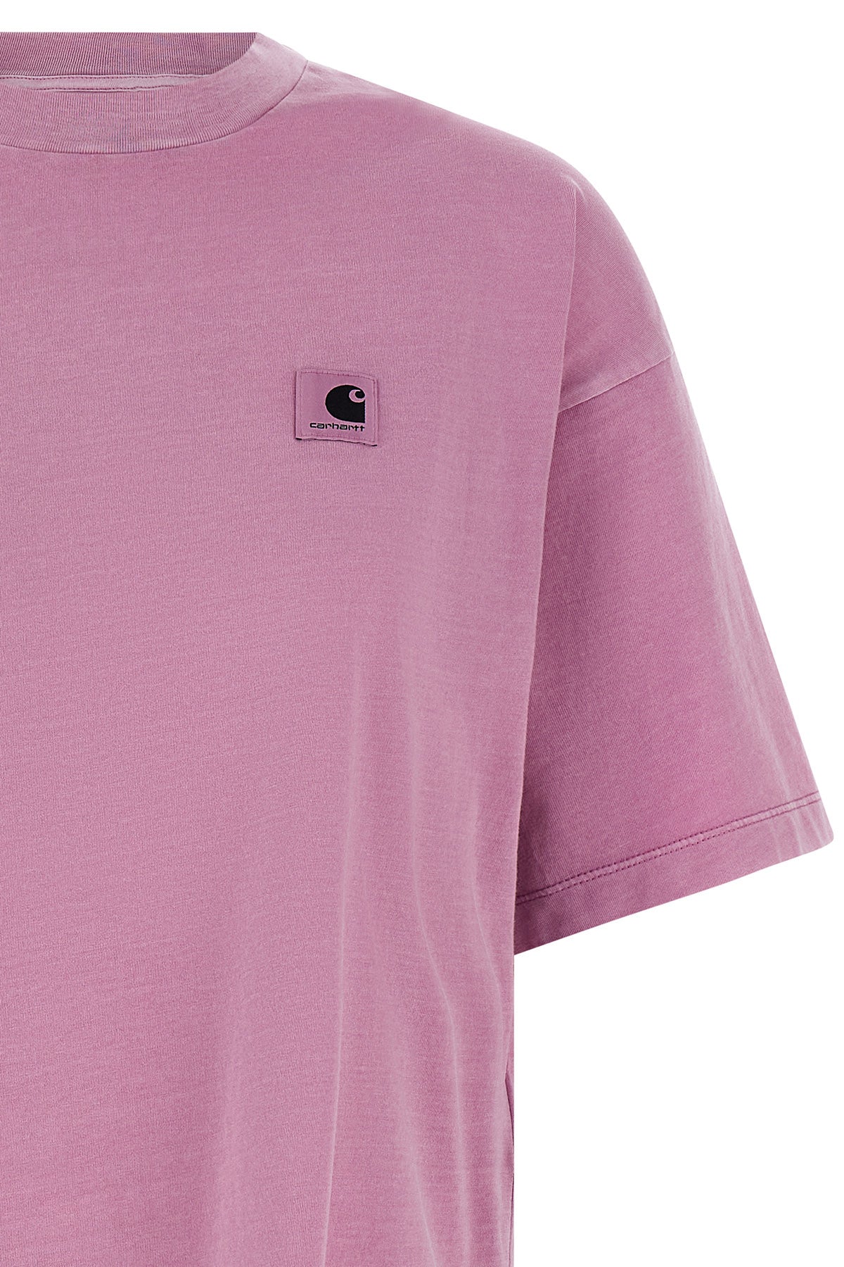 nelson t-shirt in lightweight used-effect garment-dyed cotton jersey