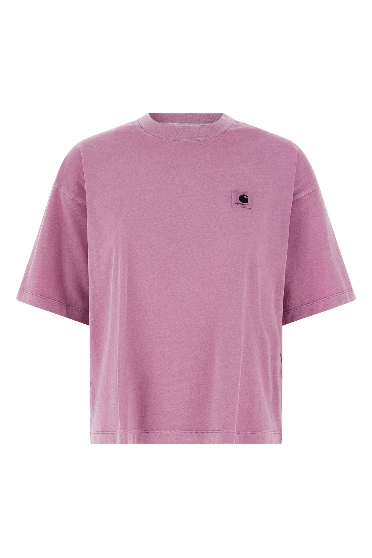 nelson t-shirt in lightweight used-effect garment-dyed cotton jersey