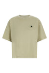 nelson t-shirt in lightweight used-effect garment-dyed cotton jersey