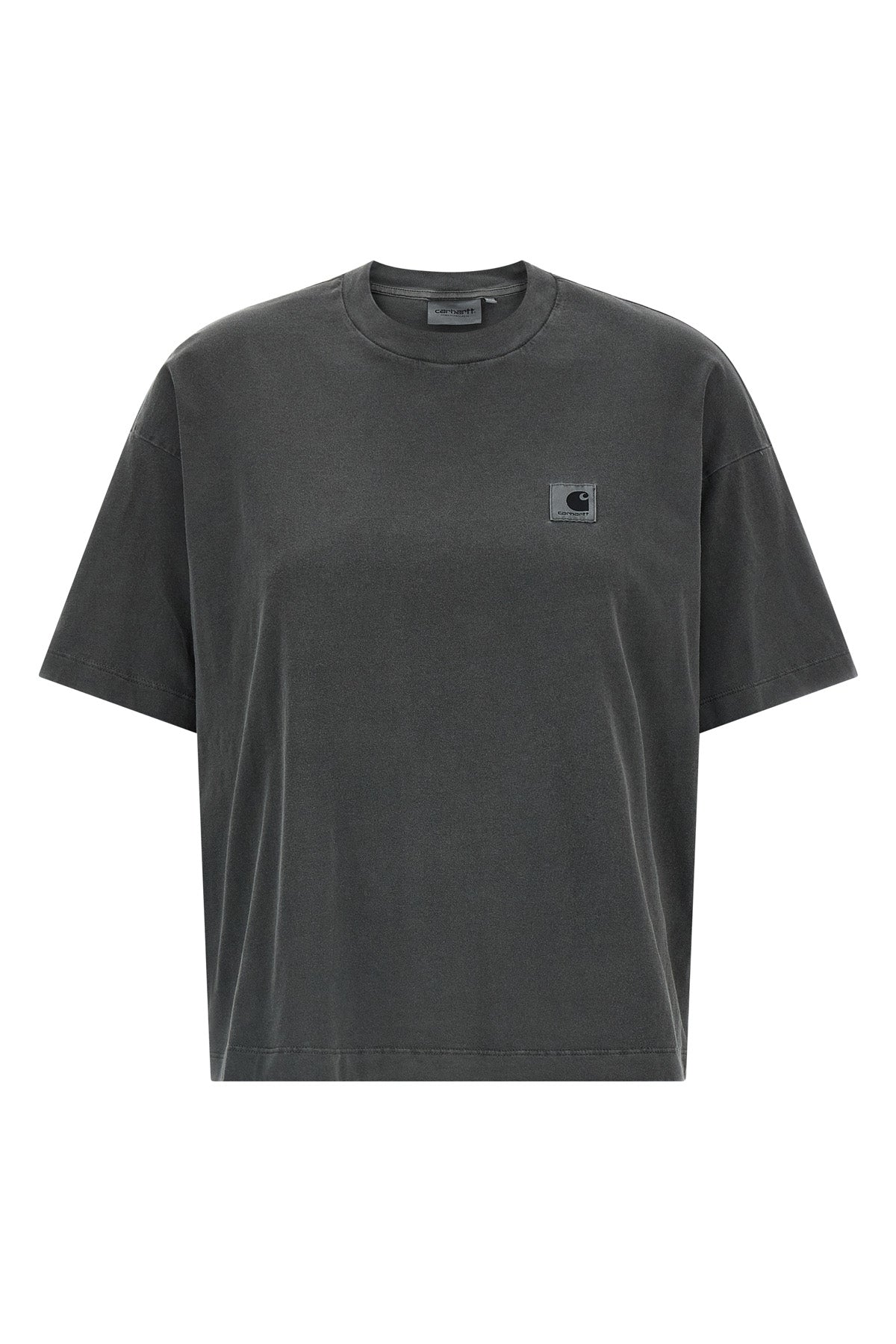 nelson t-shirt in lightweight used-effect garment-dyed cotton jersey