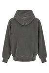 nelson hoodie in heavy unbrushed cotton jersey dyed a délavé effect garment